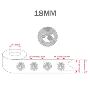 18mm ntag213 fudan nfc etiket ÖN SİPARİŞ 15-30 AĞUTOS TESLİM